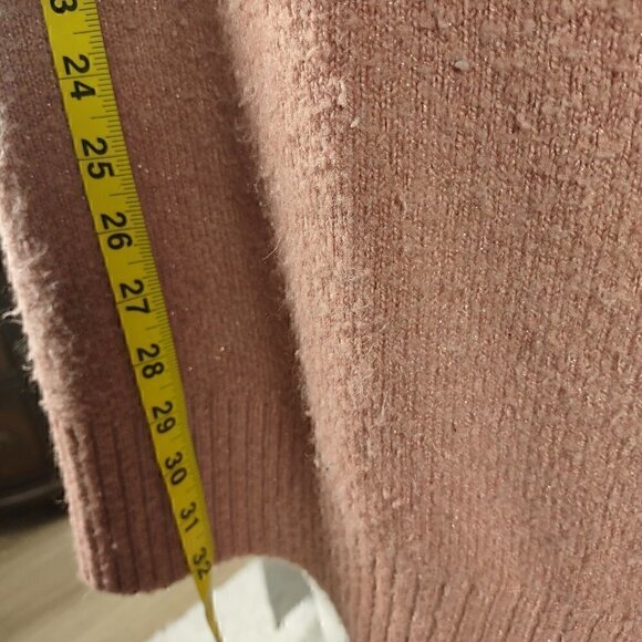 Ava & Viv Blush Pink Cowl Neck Sweater Size 3X - Picture 7 of 13